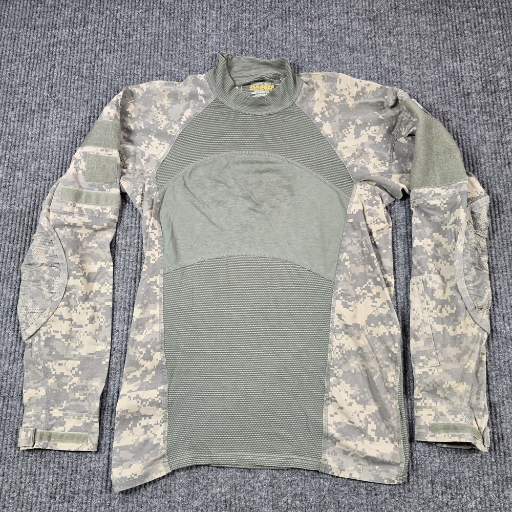 Massif Army Combat Shirt ACS Mens XS Gray Green UCP ACU Camo FR Long‎ Sleeve